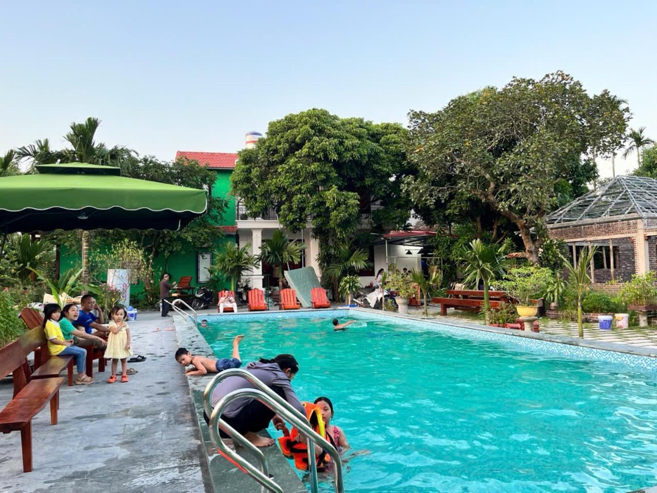 The Green House Homestay Ninh Binh Esterno foto