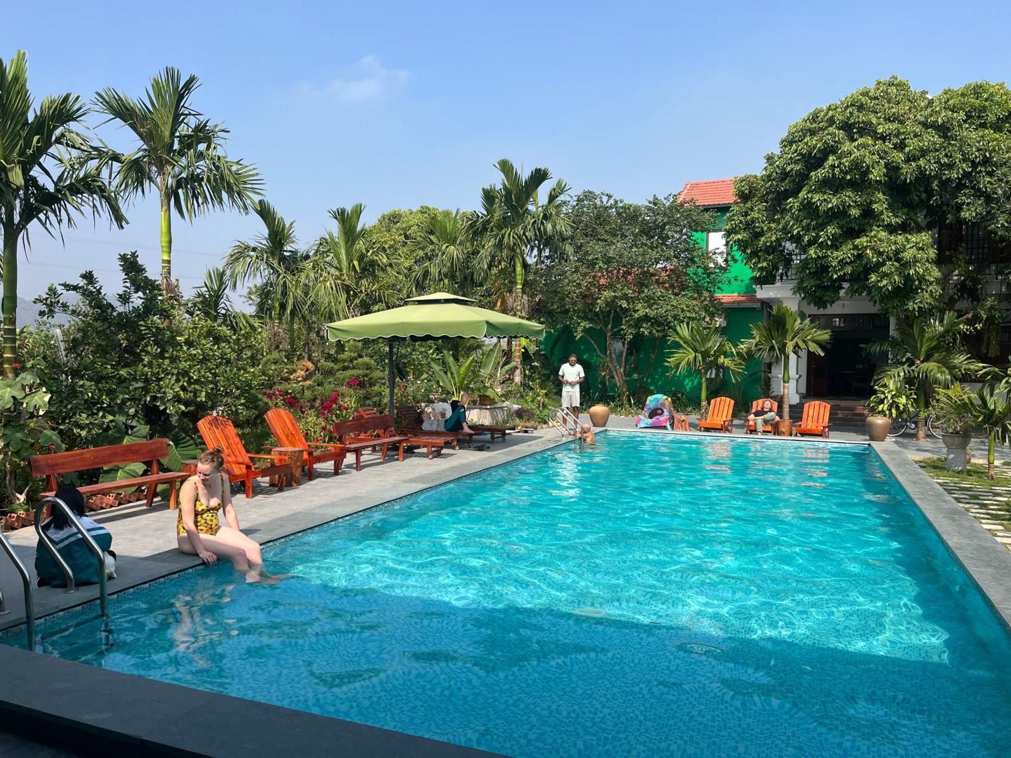 The Green House Homestay Ninh Binh Esterno foto